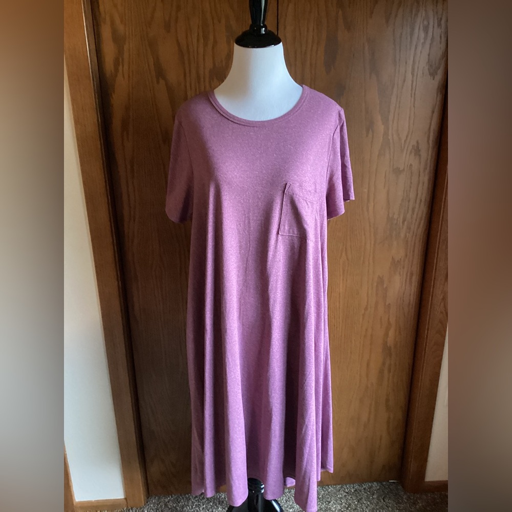 COPY - LuLaRoe Carly Short-Sleeved Dress